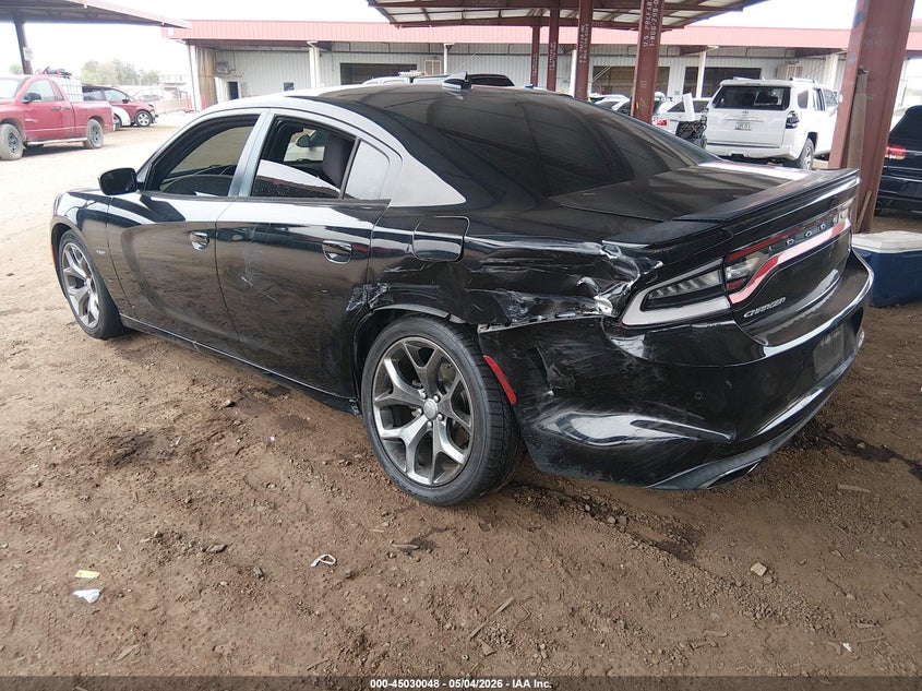 2015 Dodge Charger VIN 2C3CDXCT4FH738523 IAAI salvage auction — REAR END, Salvage (Arizona), sold $3,100 on 2026-07-10 (photo 3)