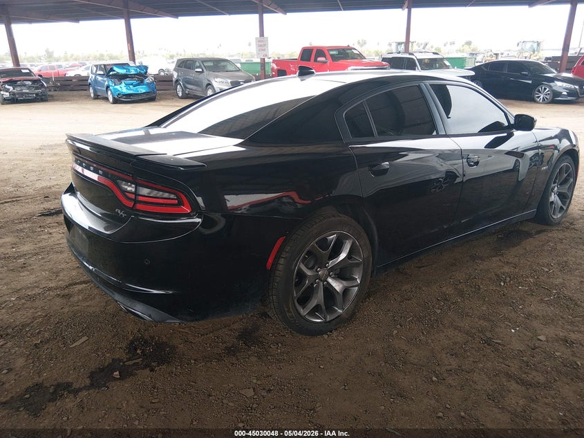 2015 Dodge Charger VIN 2C3CDXCT4FH738523 IAAI salvage auction — REAR END, Salvage (Arizona), sold $3,100 on 2026-07-10 (photo 4)