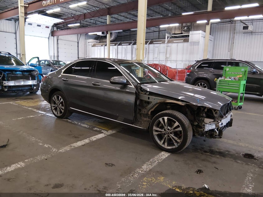 2020 Mercedes-benz C-klasse VIN W1KWF8EB9LR591257 IAAI salvage auction — FRONT END, Salvage (Oregon), sold $6,550 on 2026-07-09 (photo 1)