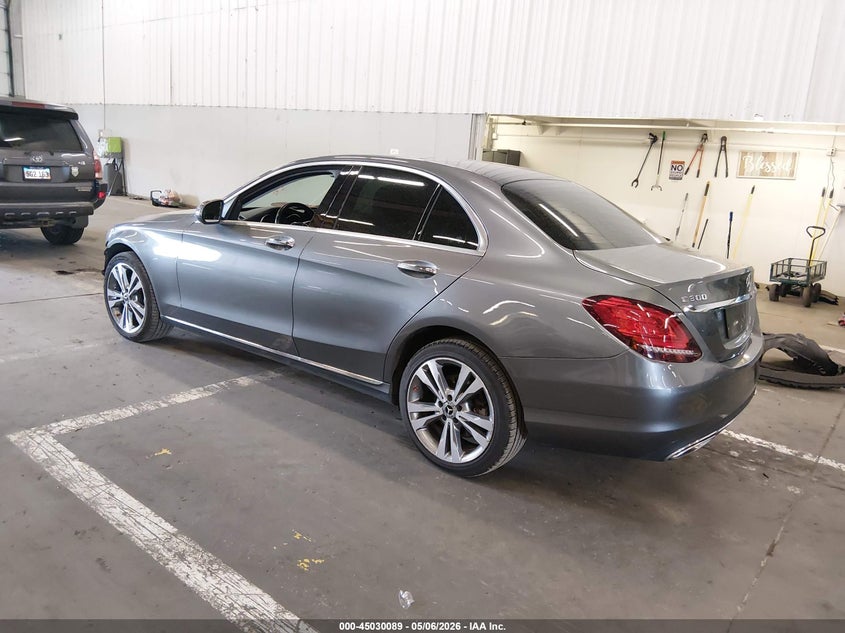 2020 Mercedes-benz C-klasse VIN W1KWF8EB9LR591257 IAAI salvage auction — FRONT END, Salvage (Oregon), sold $6,550 on 2026-07-09 (photo 3)