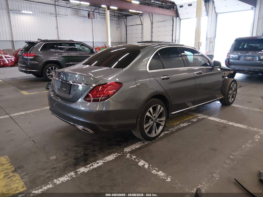 2020 Mercedes-benz C-klasse VIN W1KWF8EB9LR591257 IAAI salvage auction — FRONT END, Salvage (Oregon), sold $6,550 on 2026-07-09 (photo 4)