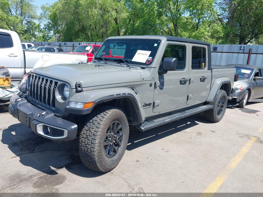 2023 Jeep Gladiator VIN 1C6JJTAG0PL505129 IAAI salvage auction — SIDE, Salvage (Idaho), sold $15,600 on 2026-07-12 (photo 2)