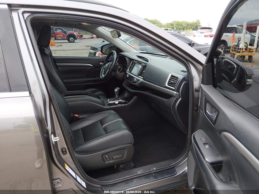 2018 Toyota Highlander VIN 5TDJZRFH8JS540917 IAAI salvage auction — LEFT FRONT, Salvage (Missouri), sold $10,500 on 2026-07-21 (photo 5)