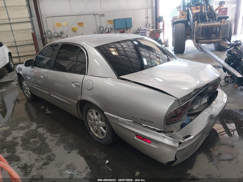 2004 Buick Park avenue VIN 1G4CW54K044155209 IAAI salvage auction — REAR END, Salvage (Idaho), sold $125 on 2026-07-10 (photo 3)