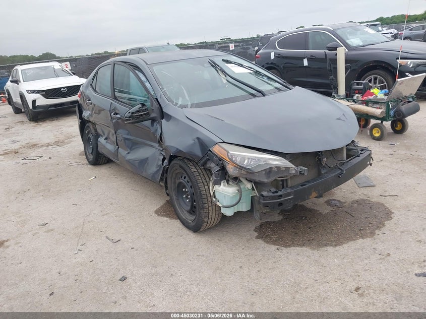 2018 Toyota Corolla VIN 5YFBURHE4JP759727 IAAI salvage auction — FRONT END, Salvage (Texas), sold $1,200 on 2026-07-07 (photo 1)
