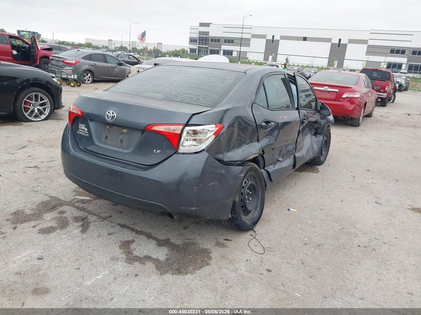 2018 Toyota Corolla VIN 5YFBURHE4JP759727 IAAI salvage auction — FRONT END, Salvage (Texas), sold $1,200 on 2026-07-07 (photo 4)