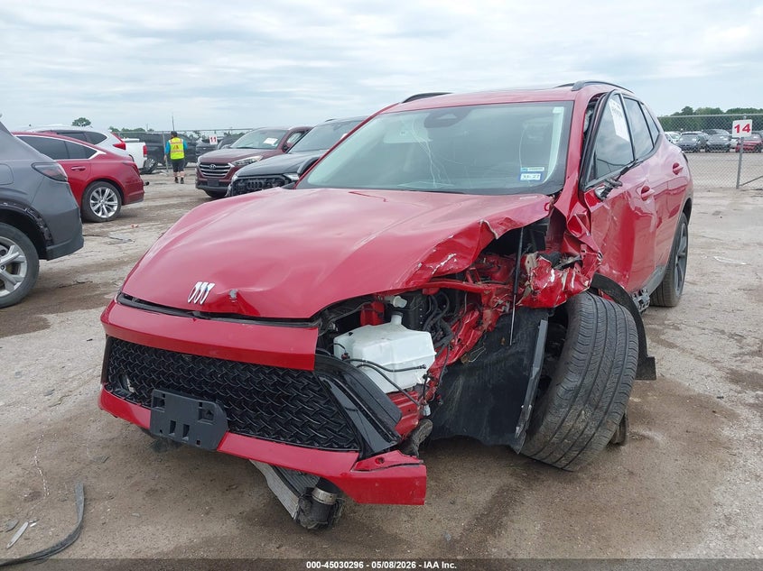 2025 Buick Envision VIN LRBFZLE43SD011629 IAAI salvage auction — FRONT END, Salvage (Texas), sold $2,650 on 2026-07-21 (photo 2)