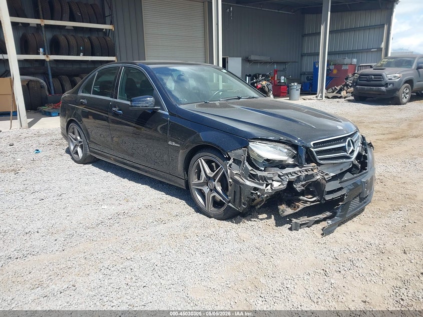 2011 Mercedes-benz C class VIN WDDGF7HB6BF649092 IAAI salvage auction — FRONT END, Bill Of Sale (Hawaii), sold $1,975 on 2026-08-11 (photo 1)