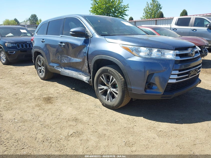 2019 Toyota Highlander VIN 5TDBZRFH3KS993431 IAAI salvage auction — RIGHT SIDE, Bill Of Sale (Washington), sold $575 on 2026-07-28 (photo 1)