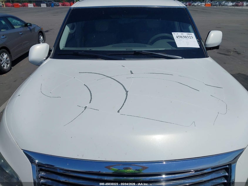 2014 Infiniti Qx80 VIN JN8AZ2NE7E9067664 IAAI salvage auction — VANDALISM, Salvage (North Carolina), sold $1,275 on 2026-07-15 (photo 6)
