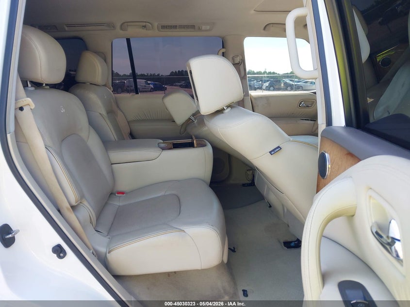 2014 Infiniti Qx80 VIN JN8AZ2NE7E9067664 IAAI salvage auction — VANDALISM, Salvage (North Carolina), sold $1,275 on 2026-07-15 (photo 8)