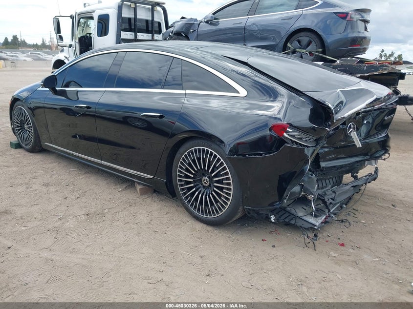 2023 Mercedes-benz Eqs VIN W1KCG4EB6PA041351 IAAI salvage auction — REAR END, Salvage (California), sold $25,750 on 2026-07-16 (photo 3)