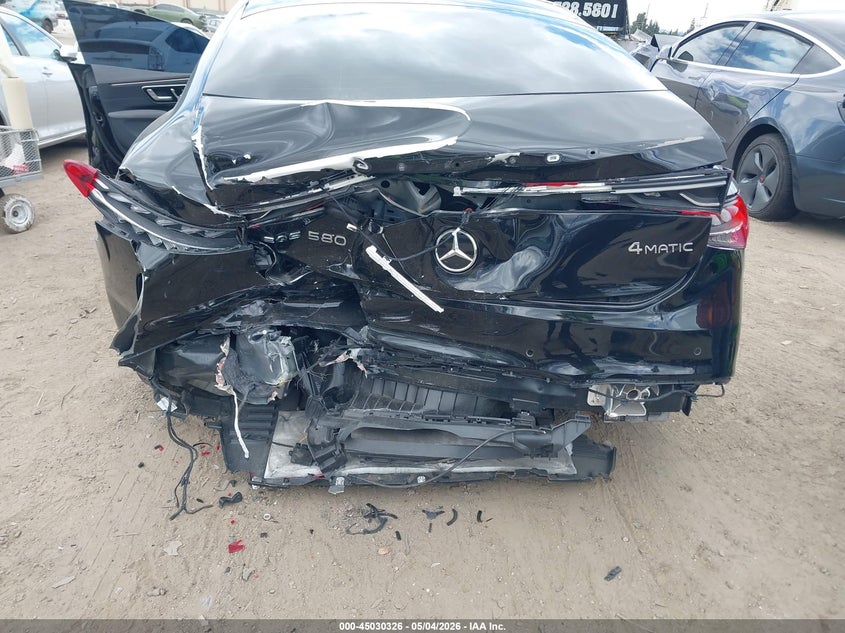 2023 Mercedes-benz Eqs VIN W1KCG4EB6PA041351 IAAI salvage auction — REAR END, Salvage (California), sold $25,750 on 2026-07-16 (photo 6)