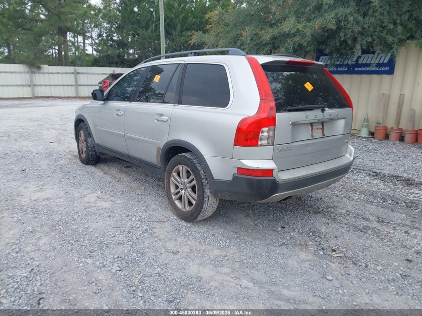 2009 Volvo Xc90 VIN YV4CZ982791517331 IAAI salvage auction — BIO HAZARD, Clear (Florida), sold $300 on 2026-07-09 (photo 3)