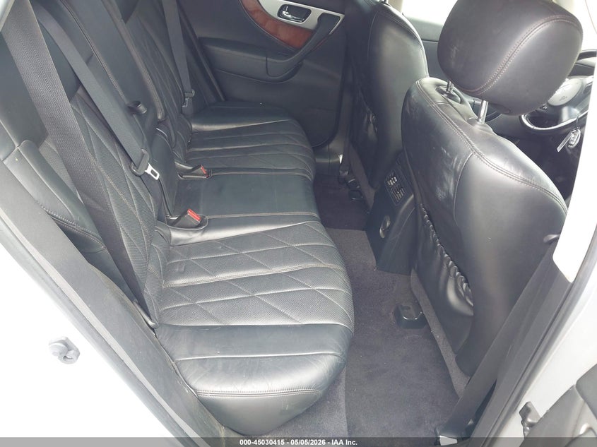 2013 Infiniti Fx VIN JN8CS1MU7DM142259 IAAI salvage auction — REAR END, Salvage (California), sold $3,500 on 2026-07-20 (photo 8)
