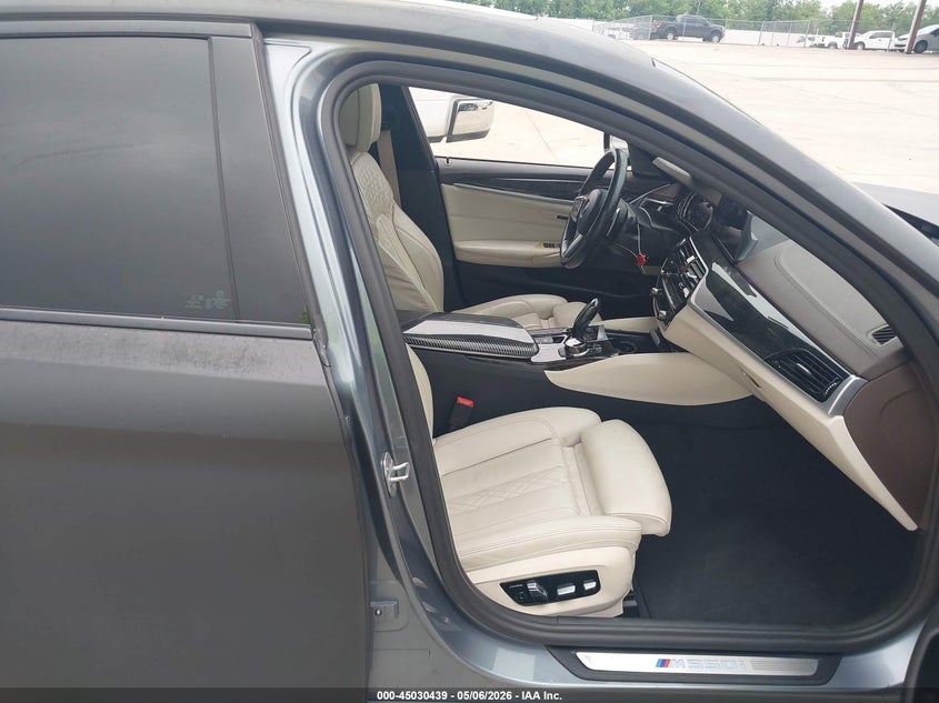2018 BMW 5er VIN WBAJB9C57JB034949 IAAI salvage auction — FRONT END, Original (Texas), sold $10,100 on 2026-07-24 (photo 5)