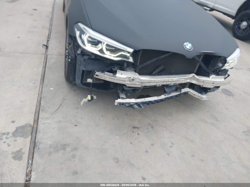 2018 BMW 5er VIN WBAJB9C57JB034949 IAAI salvage auction — FRONT END, Original (Texas), sold $10,100 on 2026-07-24 (photo 6)
