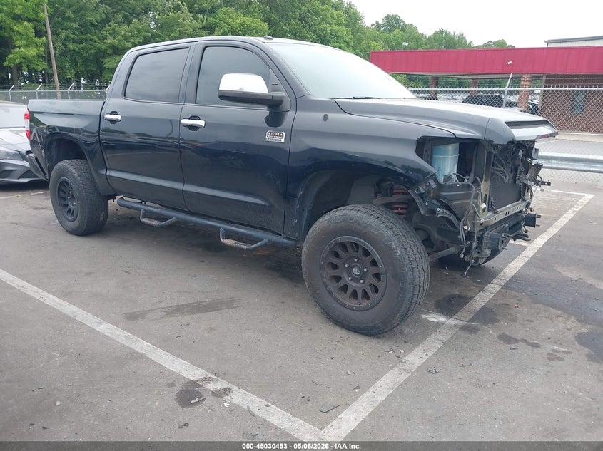 2016 Toyota Tundra VIN 5TFAW5F10GX548596 IAAI salvage auction — FRONT END, Salvage (North Carolina), sold $12,600 on 2026-07-16 (photo 1)