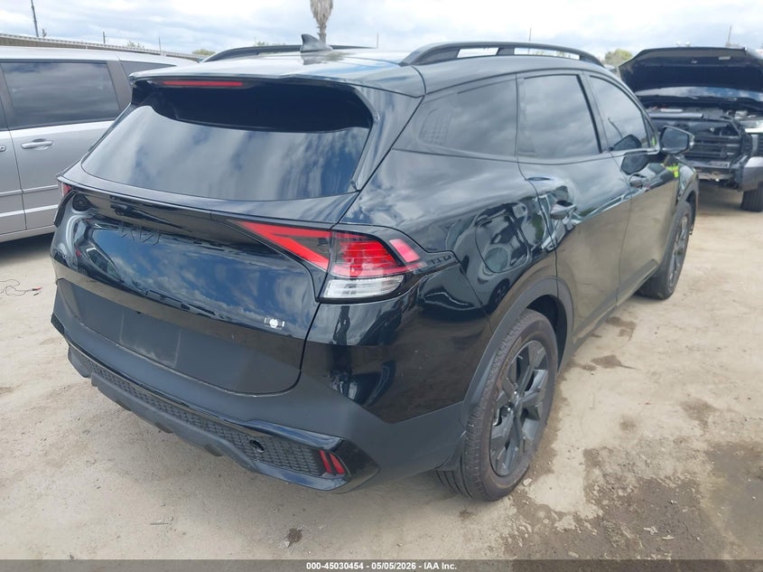 2025 Kia Sportage VIN KNDPYDDH2S7181448 IAAI salvage auction — FRONT END, Salvage (California), sold $5,500 on 2026-07-29 (photo 4)
