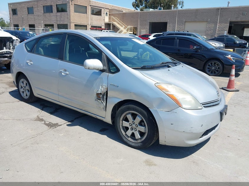 2008 Toyota Prius VIN JTDKB20UX83360033 IAAI salvage auction — LEFT FRONT, Salvage (California), sold $700 on 2026-07-29 (photo 1)