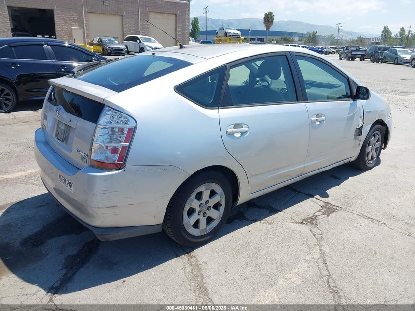 2008 Toyota Prius VIN JTDKB20UX83360033 IAAI salvage auction — LEFT FRONT, Salvage (California), sold $700 on 2026-07-29 (photo 4)