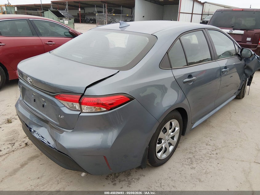 2026 Toyota Corolla VIN 5YFB4MDE1TP450213 IAAI salvage auction — RIGHT FRONT, Salvage (Texas), sold $7,150 on 2026-07-14 (photo 4)