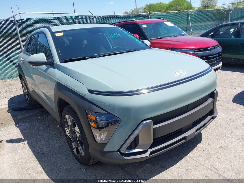 2025 Hyundai Kona VIN KM8HB3AB2SU258347 IAAI salvage auction — HAIL, Salvage (Ohio), sold $10,000 on 2026-07-31 (photo 1)