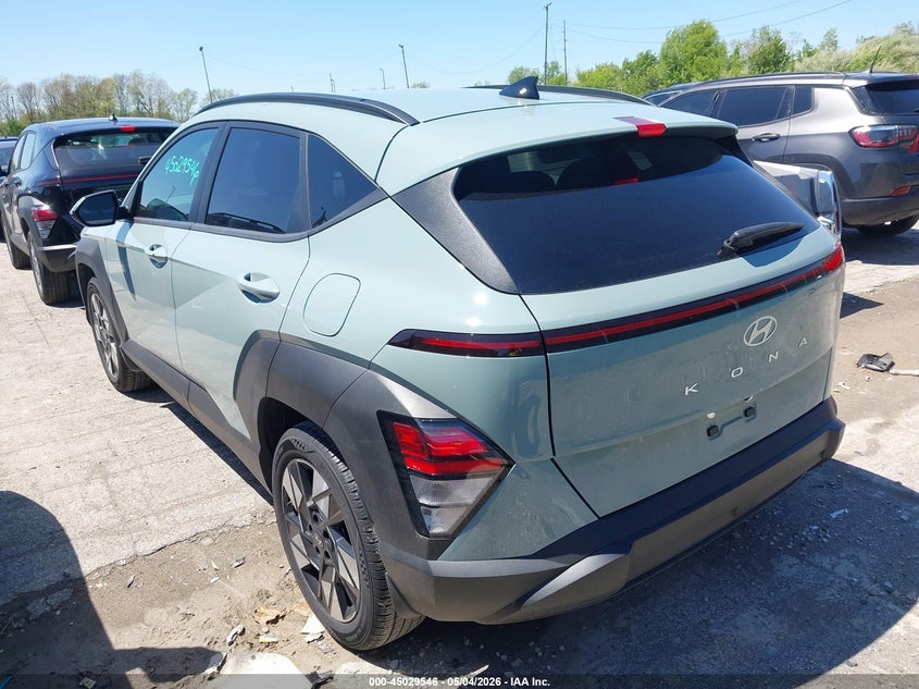 2025 Hyundai Kona VIN KM8HB3AB2SU258347 IAAI salvage auction — HAIL, Salvage (Ohio), sold $10,000 on 2026-07-31 (photo 3)