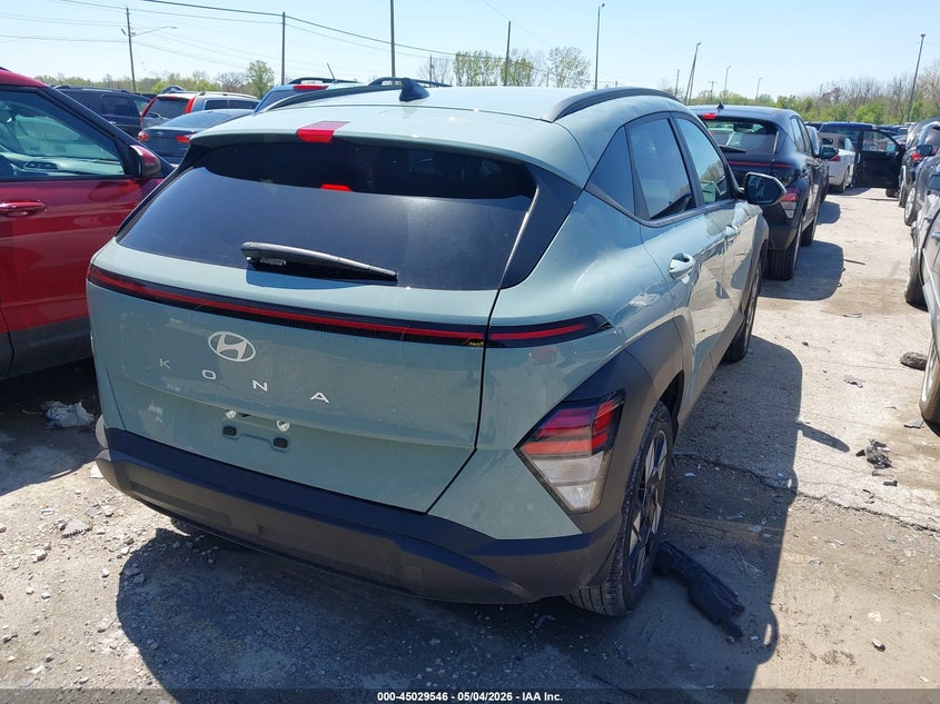 2025 Hyundai Kona VIN KM8HB3AB2SU258347 IAAI salvage auction — HAIL, Salvage (Ohio), sold $10,000 on 2026-07-31 (photo 4)