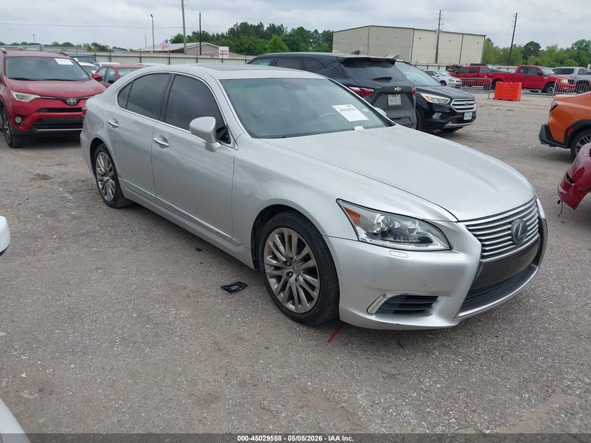 2017 Lexus Ls VIN JTHBL5EF3H5145248 IAAI salvage auction — MECHANICAL, Salvage (Texas), sold $4,850 on 2026-07-08 (photo 1)
