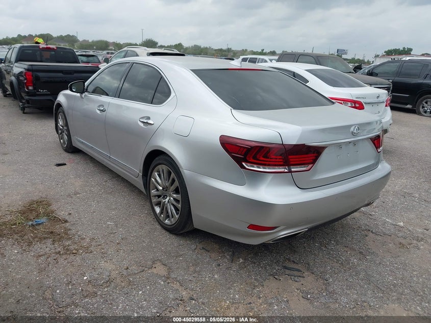 2017 Lexus Ls VIN JTHBL5EF3H5145248 IAAI salvage auction — MECHANICAL, Salvage (Texas), sold $4,850 on 2026-07-08 (photo 3)