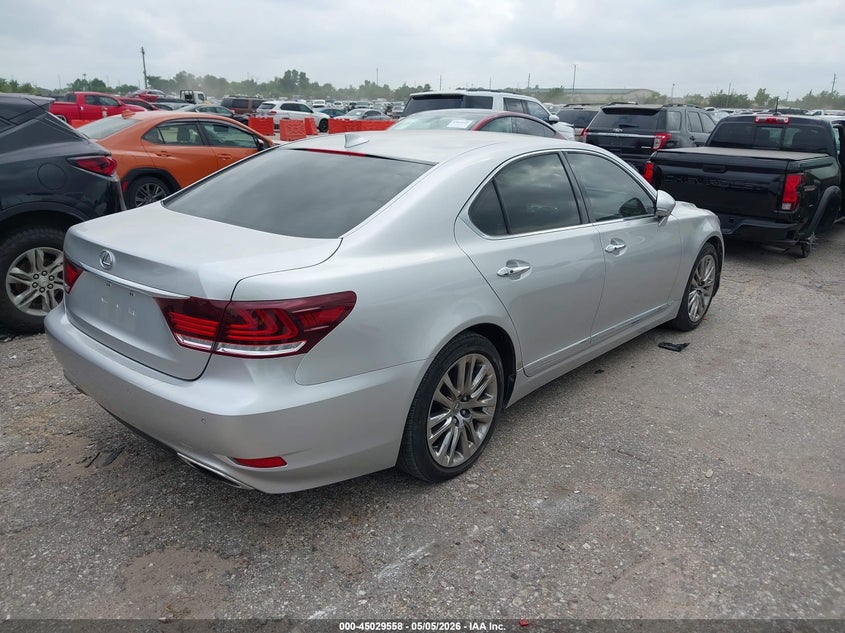 2017 Lexus Ls VIN JTHBL5EF3H5145248 IAAI salvage auction — MECHANICAL, Salvage (Texas), sold $4,850 on 2026-07-08 (photo 4)