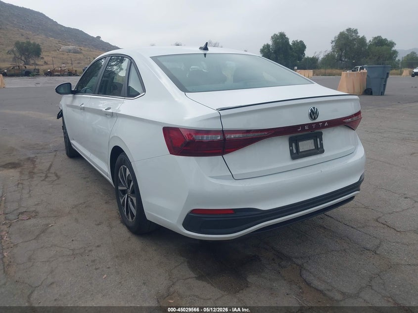 2025 Volkswagen Jetta VIN 3VW5X7BU7SM043922 IAAI salvage auction — LEFT & RIGHT, Salvage (California), sold $5,000 on 2026-07-25 (photo 3)