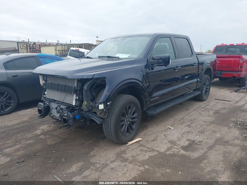 2024 Ford F-150 VIN 1FTFW5LD7RFB75912 IAAI salvage auction — FRONT END, Clear (Michigan), sold $28,000 on 2026-07-20 (photo 2)
