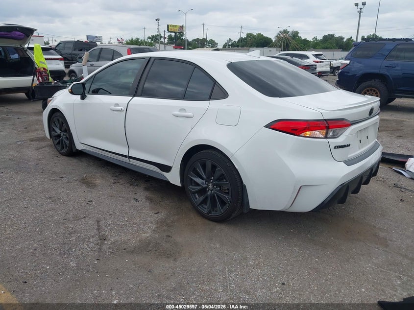 2023 Toyota Corolla VIN 5YFS4MCE2PP147254 IAAI salvage auction — RIGHT SIDE, Original (Texas), sold $9,850 on 2026-07-15 (photo 3)
