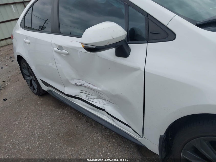 2023 Toyota Corolla VIN 5YFS4MCE2PP147254 IAAI salvage auction — RIGHT SIDE, Original (Texas), sold $9,850 on 2026-07-15 (photo 6)
