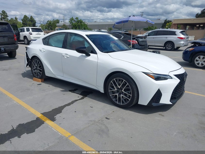 2024 Lexus Is VIN JTHAP1D21R5005448 IAAI salvage auction — Rear End, Salvage (California), sold $27,750 on 2026-06-22 (photo 1)