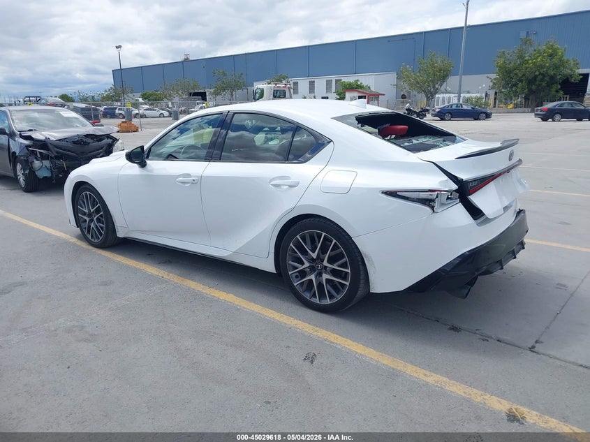 2024 Lexus Is VIN JTHAP1D21R5005448 IAAI salvage auction — Rear End, Salvage (California), sold $27,750 on 2026-06-22 (photo 3)