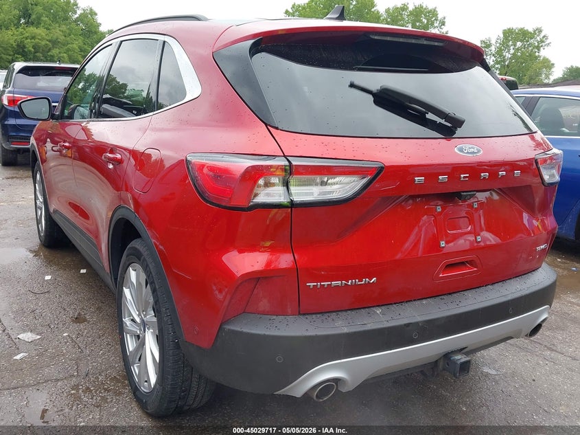 2021 Ford Escape VIN 1FMCU9J96MUA63164 IAAI salvage auction — FRONT END, Salvage (Kansas), sold $7,450 on 2026-07-29 (photo 3)