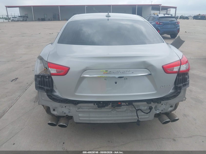 2018 Maserati Ghibli VIN ZAM57XSA6J1300522 IAAI salvage auction — REAR END, Original (Texas), sold $4,500 on 2026-07-10 (photo 6)