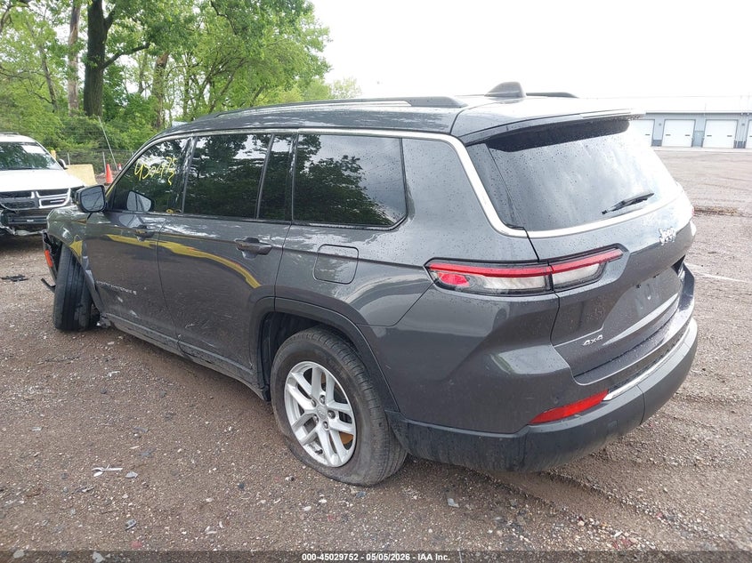 2023 Jeep Grand cherokee VIN 1C4RJKAG0P8886117 IAAI salvage auction — FRONT END, Salvage (Indiana), sold $9,500 on 2026-08-22 (photo 3)
