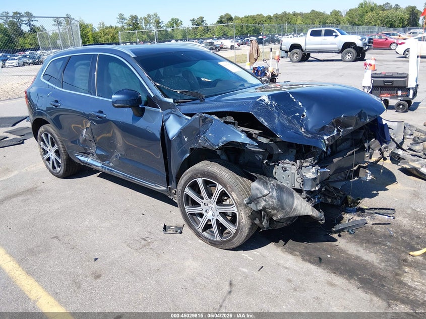 2020 Volvo Xc60 VIN YV4102DL8L1575012 IAAI salvage auction — FRONT END, Salvage (South Carolina), sold $1,150 on 2026-07-22 (photo 1)