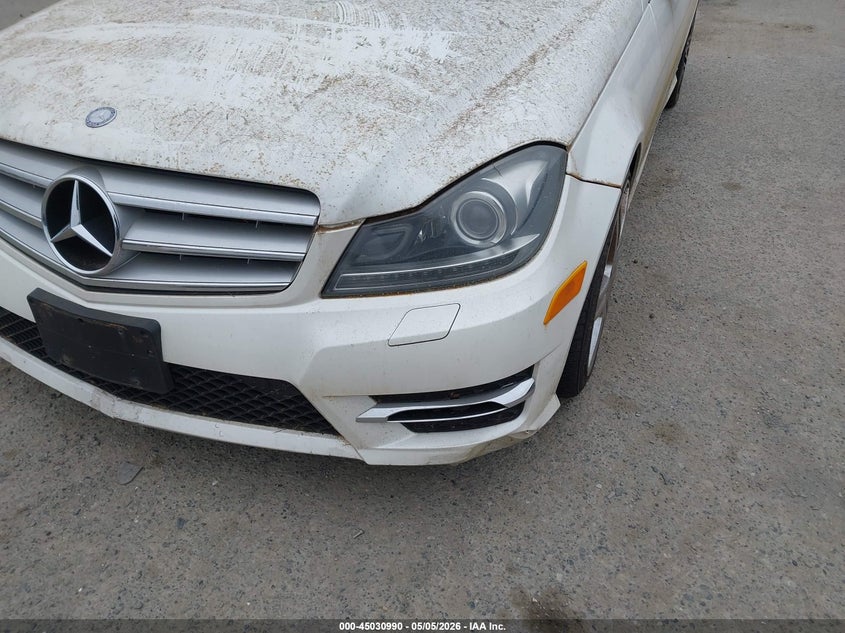 2013 Mercedes-benz C-klasse VIN WDDGF4HB3DR270924 IAAI salvage auction — NORMAL WEAR, Clear-Dealer Only (Montana), sold $600 on 2026-07-15 (photo 6)