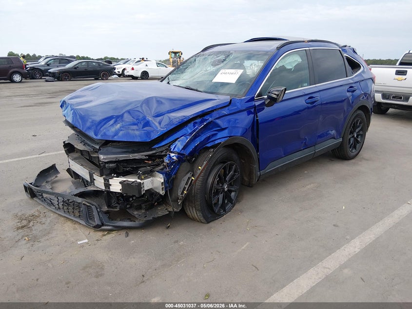 2024 Honda Cr-v VIN 7FARS5H81RE009513 IAAI salvage auction — FRONT & REAR, Junk Receipt (North Carolina), sold $850 on 2026-07-22 (photo 2)
