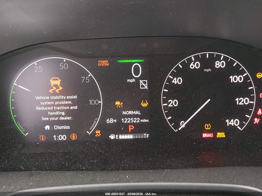2024 Honda Cr-v VIN 7FARS5H81RE009513 IAAI salvage auction — FRONT & REAR, Junk Receipt (North Carolina), sold $850 on 2026-07-22 (photo 7)