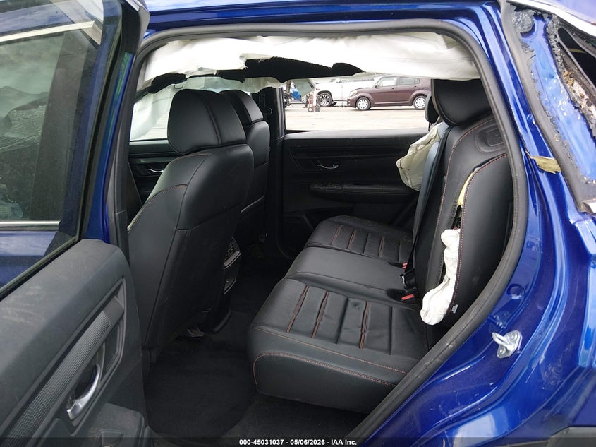 2024 Honda Cr-v VIN 7FARS5H81RE009513 IAAI salvage auction — FRONT & REAR, Junk Receipt (North Carolina), sold $850 on 2026-07-22 (photo 8)