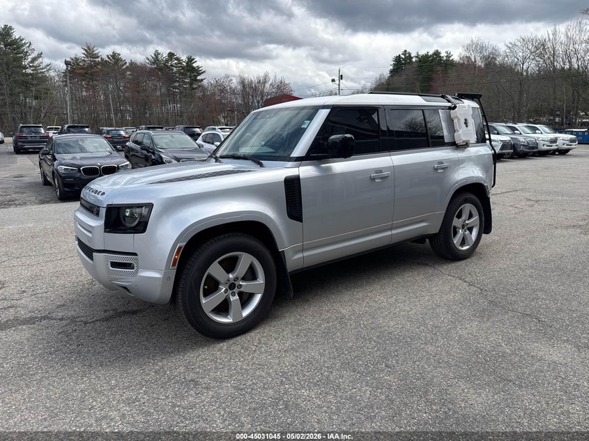 2022 Land rover Defender VIN SALEW7RU6N2097910 IAAI salvage auction — NORMAL WEAR, Clear (Florida), sold $35,950 on 2026-07-08 (photo 2)