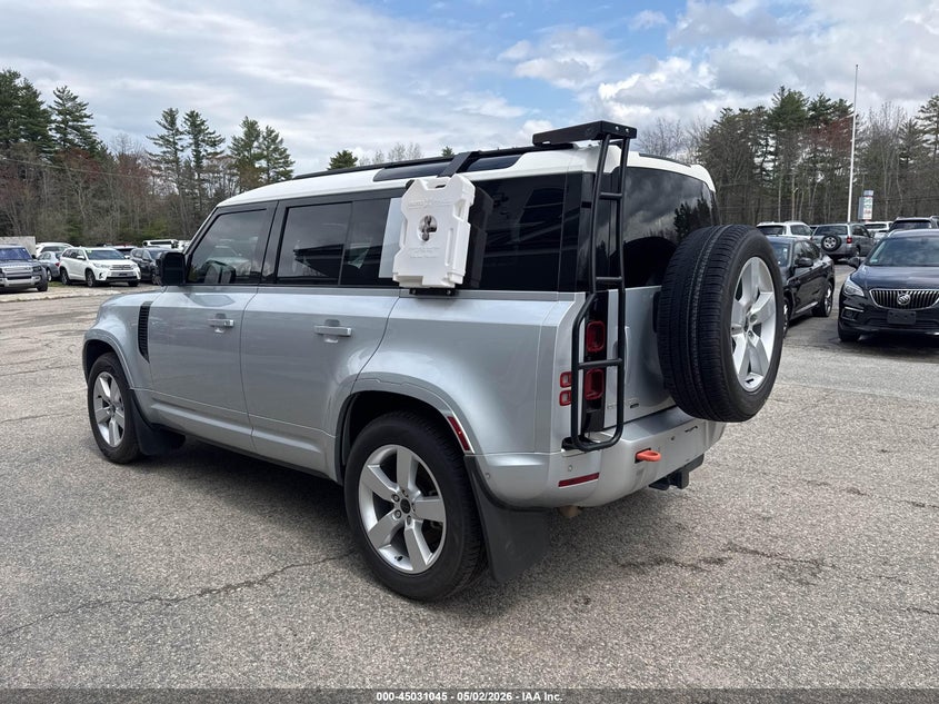 2022 Land rover Defender VIN SALEW7RU6N2097910 IAAI salvage auction — NORMAL WEAR, Clear (Florida), sold $35,950 on 2026-07-08 (photo 3)