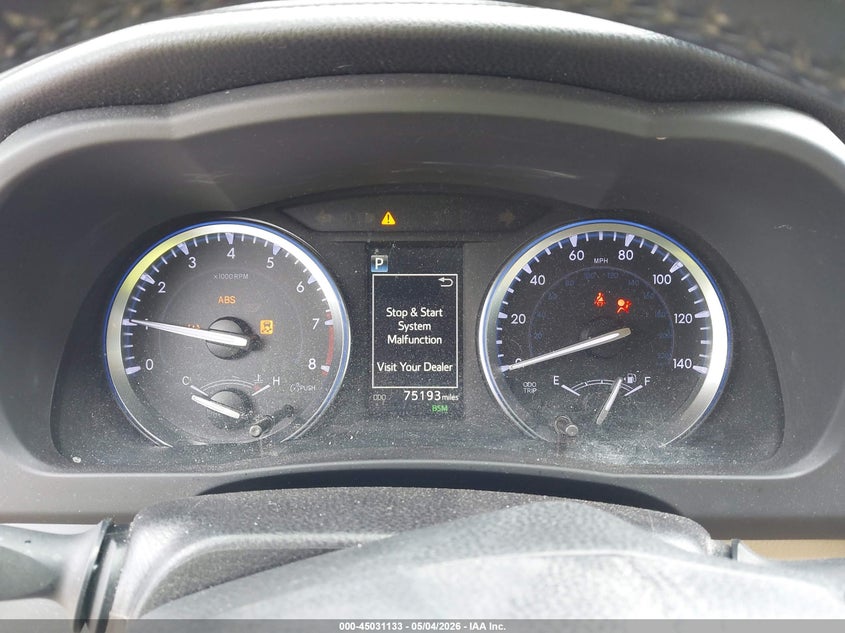 2018 Toyota Highlander VIN 5TDKZRFH8JS281012 IAAI salvage auction — LEFT SIDE, Salvage (Texas), sold $11,100 on 2026-07-07 (photo 7)
