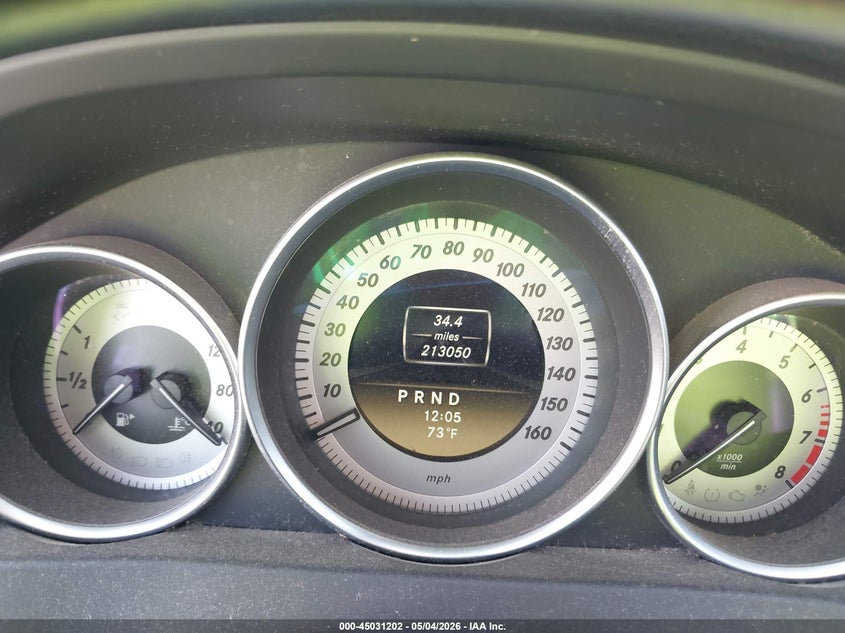 2012 Mercedes-benz C class VIN WDDGF4HB1CR215807 IAAI salvage auction — NORMAL WEAR, Salvage (Texas), sold $450 on 2026-07-30 (photo 7)